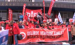 DİSK Ankara'ya Yürüdü