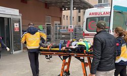 İş güvenliği uzmanı, iş kazasında yaralandı!