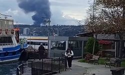 İş yerinde çıkan yangın korkuttu