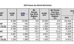 "Kasım ayında kurulan ve kapanan şirket sayısı azaldı"