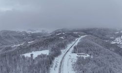 Samsun'da kar yağışı