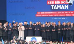 "Sözlerimizi tutmanın bahtiyarlığıyla aziz milletimizin karşısındayız"