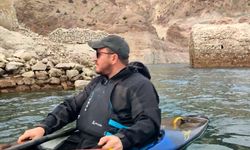 Su altındaki tarihi kaleye yolculuk