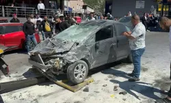 Ataşehir'de korkutan kaza