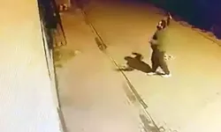 Evin penceresine taş attı