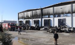 Fabrikada yangın çıktı