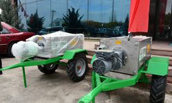 Kalecik Belediyesi’ne 2 Adet Üzüm Sıkma Makinesi Kazandırıldı