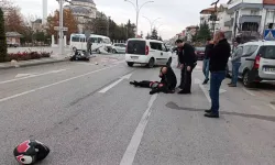 Karaman'da motosikletin sürücüsü ağır yaralandı