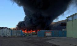 Kırıkkale'de kimya fabrikasında yangın çıktı