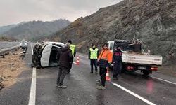 Otomobil takla attı: 3 kişi yaralandı!