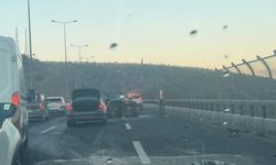 Mamak–Çankaya Viyadüğü’nde Kaza!