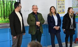 Başkan Şahin’den Kıbrısköy İlkokulu’na anlamlı ziyaret