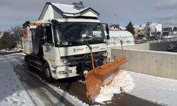 Çankaya’da Yılın İlk Gününde Kar Mesaisi