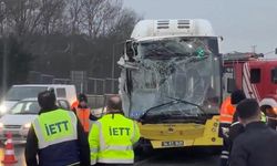 Eski Edirne Asfaltı’nda Zincirleme Kaza: 3 İETT Otobüsü Çarpıştı