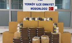Yozgat’ta Kaçak Tütün Operasyonu: 190 Bin Makaron Ele Geçirildi