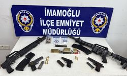 Adana’da ruhsatsız silah ve uyuşturucu operasyonu