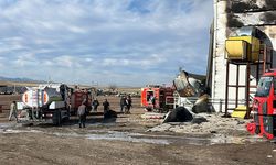 Afyonkarahisar'da biyokütle enerji santralinde yangın