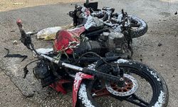 Bursa'da devrilen motosikletin sürücüsü ağır yaralandı