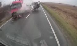 Romanya'da trafik kazası!