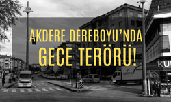 Akdere Dereboyu'nda Gece Terörü!
