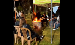 Kızılcahamam’da ateş başı konserine yoğun ilgi