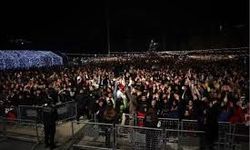 Mersin'de yeni yıl coşkusu yaşandı