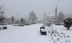 Sivas'ta kar yağışı sürüyor