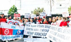 Emekliler TÜİK Önünde İsyanda