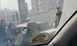 Ankara'da korkutan kaza!