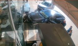 Ankara'da otomobil pastaneye girdi!