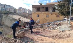 Besni’de Yağış Felaketi: İki Katlı Bina Çöktü