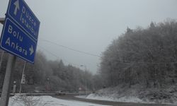 Bolu Dağı'nda sis!