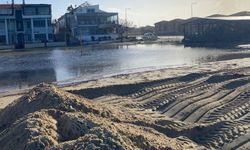 Enez'de deniz taştı!