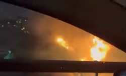 Haliç Köprüsü’nde otomobil alev aldı