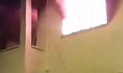 Hatay Samandağ’da Apartman Dairesinde Yangın