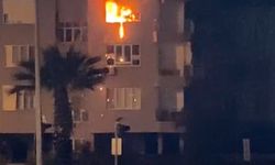 Mersin'de ev yangını