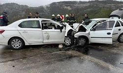 Burdur'da korkutan kaza