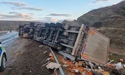 Alaca’da Büyükbaş Yüklü Kamyonet Devrildi: 3 Yaralı