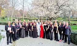 Gönül Dağı Korosu Ankara’da ayakta alkışlandı