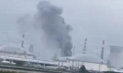 İran Füze Saldırısı Sonrası Hayfa’da Siyah Dumanlar