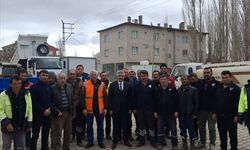 Ulaş Belediye Başkanı İlbey, personel ile bayramlaştı