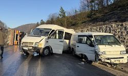 Zonguldak-Ankara Karayolunda Zincirleme Kazalar: 10 yaralı