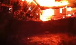 Adana Saimbeyli’de Yangın