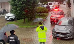 Aydın'da istinat duvarı çöktü