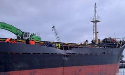 Bartın Limanı’nda Kuru Yük Gemileri Çarpıştı