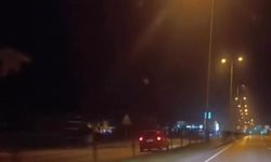Bartın’da Ters Yönde İlerleyen Sürücü Kamerada