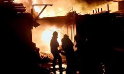 Bodrum'da 3 Konteyner Yandı