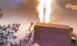 Siirt’te Akaryakıt İstasyonunda Yangın