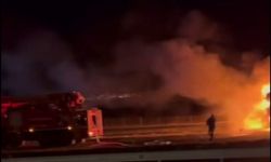 TAG Otoyolu’nda Alev Alan TIR Küle Döndü