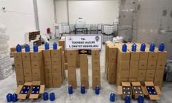 Tekirdağ’da kaçak içki operasyonu: 17 bin litre etil alkol ele geçirildi